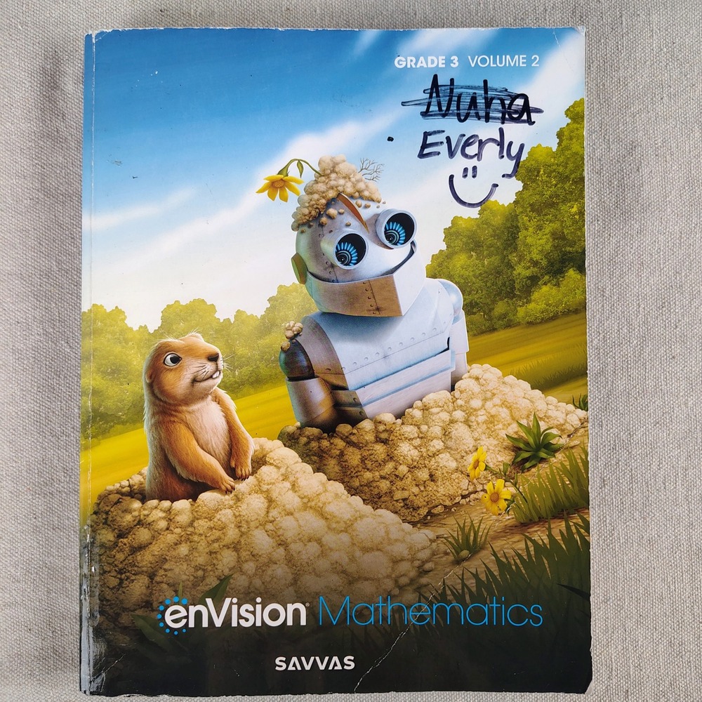 enVision‎ Mathematics Grade 3 Volume 2 Savvas 9780134953694 Student Edition 2020